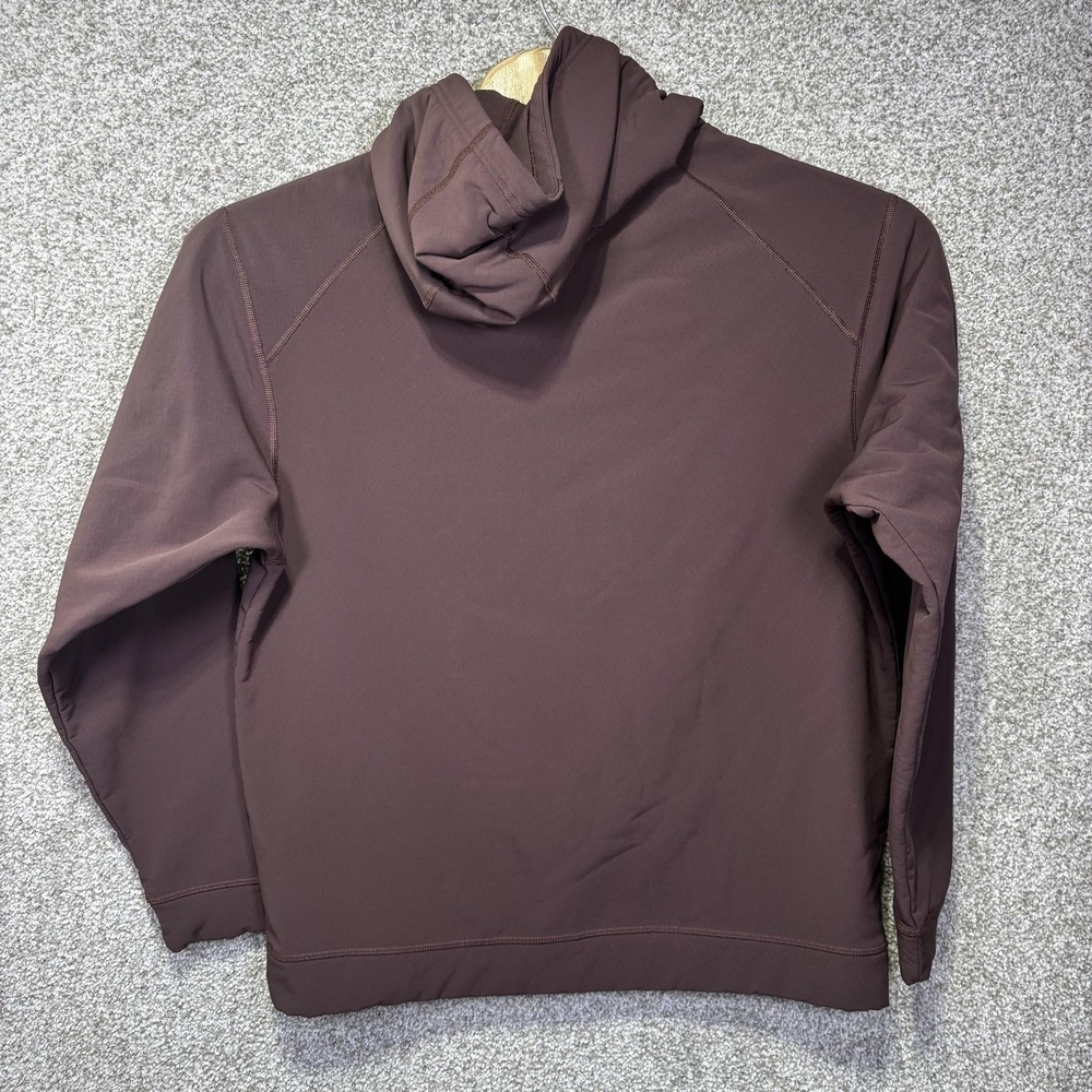 Sitka Durango Hoodie Mens Large Cherry Wood Fleece Pullover Logo Pocket Hunting - Picture 8 of 8